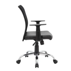 Fixed Arm Budget Mesh Task Chair Black - Boss Office Products -Furniture Specialty Store GUEST b81b7b26 b2d3 4cfa 8017 d1450cef83b0