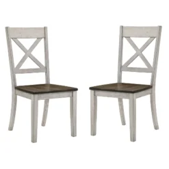 2pk Calton X Shaped Back Dining Chairs - HOMES: Inside + Out -Furniture Specialty Store GUEST b8b227e4 65c5 443b a72e 6168dd71c32b