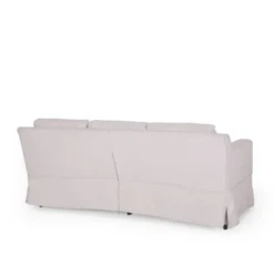 Arrastra Contemporary Fabric 3 Seater Sofa With Skirt - Christopher Knight Home -Furniture Specialty Store GUEST b99add92 c5ef 41f3 9a05 a445d05b9a37