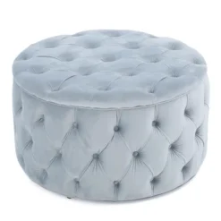 Zelfa New Velvet Ottoman - Christopher Knight Home -Furniture Specialty Store GUEST ba394fe2 3c0c 4e5e b199 ec31ef117b20