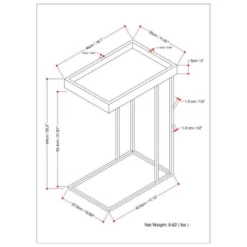 Matty C Side Table Natural - WyndenHall 13 Matty C Side Table Natural - WyndenHall -Furniture Specialty Store GUEST ba79d99d 98ca 4d8f 8bb1 b83f93a031eb