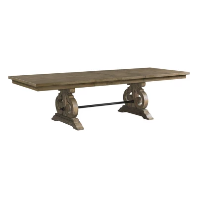 Stanford Standard Height Extendable Dining Table Gray - Picket House Furnishings 3 Stanford Standard Height Extendable Dining Table Gray - Picket House Furnishings
