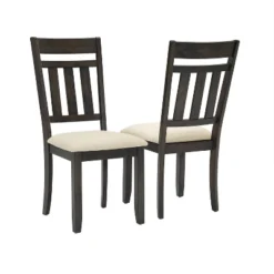Set Of 2 Hayden Slat Back Dining Chairs Slate - Crosley -Furniture Specialty Store GUEST badc76cc 152d 4f6f a192 83b47a7222c8