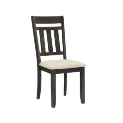 Set Of 2 Hayden Slat Back Dining Chairs Slate - Crosley -Furniture Specialty Store GUEST bb851557 3ebc 4b8f 9122 47ad978fc149