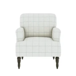 Everlee Armchair With Gray Wash Legs - Handy Living -Furniture Specialty Store GUEST bd5d57a3 6c42 4feb b07a 7f6267689177