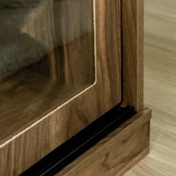 HOMCOM Modern Sideboard With Shelves, Buffet Cabinet With Storage Cabinets, Adjustable Shelf, Sliding Doors For Living Room, Kitchen, Walnut -Furniture Specialty Store GUEST bd760222 c116 4908 b2ef 0d959a96c347