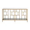 Slay Console Table Marble/Gold - Treasure Trove Accents -Furniture Specialty Store GUEST bdb2b572 72fa 4b2a bd3e 709b7db2c941