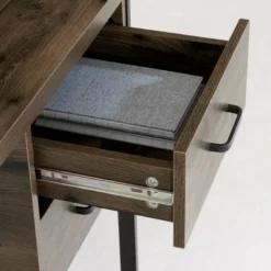 Mezzy Computer Desk Brown Oak - South Shore -Furniture Specialty Store GUEST bdc2df32 5fec 4d6e 8c7f bdcf4b66303d