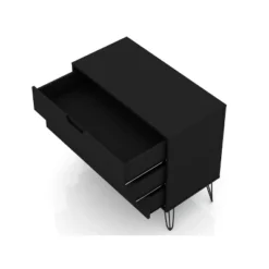 Set Of 2 Rockefeller 3 Drawer Dresser - Manhattan Comfort -Furniture Specialty Store GUEST bde0d857 8be9 4885 9bcc 10a958e3e2a1