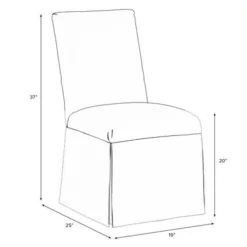 Victoria Slipcover Dining Chair In Pattern - Skyline Furniture -Furniture Specialty Store GUEST be67a3f9 92fe 43af ac8b 3948ca04fbfc