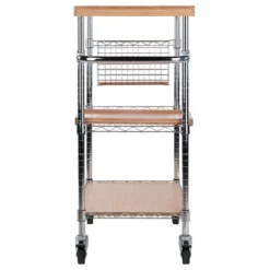 Medera Kitchen Cart Natural - Winsome -Furniture Specialty Store GUEST be736d21 6a49 4b6e 997e b29092106eda