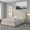 Flash Furniture Riverdale Queen Size Tufted Upholstered Platform Bed In Beige Fabric -Furniture Specialty Store GUEST be7d93be 3a92 4a5e b331 33c2d4eafcdc