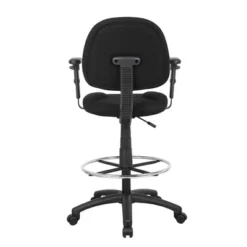 Drafting Stool With Footring And Adjustable Arms - Boss Office Products -Furniture Specialty Store GUEST bf0c7567 d6d1 494f 90f6 212b652515e9