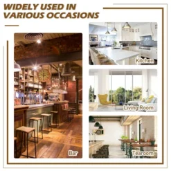 Costway Set Of 2/4 BarStool 25.5'' Swivel Counter Height Dining Chair With Rubber Wood Legs -Furniture Specialty Store GUEST bf53360f 452b 4e3c 8da7 0fa77c98d068