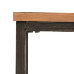 Nolan 2 Tier Console Table Brown - ClickDecor -Furniture Specialty Store GUEST bfaa5091 7f19 412a 8830 02be738b1ad1