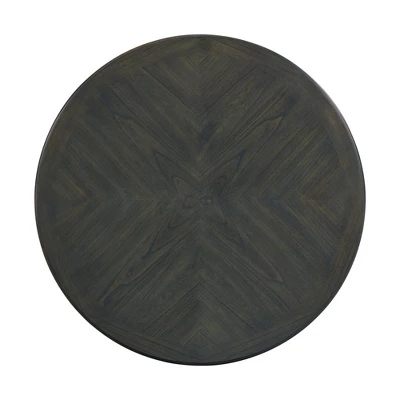 5pc Taylor Standard Height Dining Set And 4 Faux Leather Side Chairs Gray - Picket House Furnishings 4 5pc Taylor Standard Height Dining Set And 4 Faux Leather Side Chairs Gray - Picket House Furnishings - Image 2