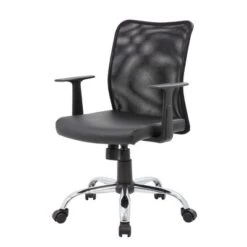 Fixed Arm Budget Mesh Task Chair Black - Boss Office Products -Furniture Specialty Store GUEST bfeb8619 1613 4dae 9d39 2429d865a8b5
