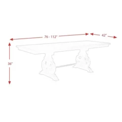 Stanford Standard Height Extendable Dining Table Gray - Picket House Furnishings 15 Stanford Standard Height Extendable Dining Table Gray - Picket House Furnishings -Furniture Specialty Store GUEST c01e7579 3474 4ea8 a9b1 dfaa06c3c6ac