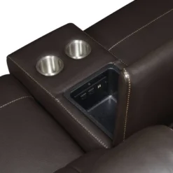 6pc Nara Dual Power Leather Reclining Sectional Sofas Espresso - Steve Silver Co. -Furniture Specialty Store GUEST c034a38e 9ec5 40d1 b6f4 6322aedd8f8f