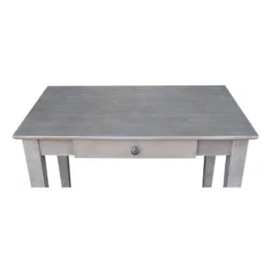 Small Desk With Drawer And Chair Washed Gray/Taupe - International Concepts -Furniture Specialty Store GUEST c08b1bf8 3354 47c0 a8c7 358ac13e62d2