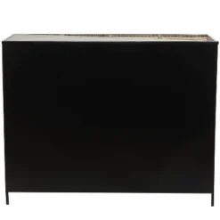 Industrial Mesh Metal Console Table Black - Olivia & May -Furniture Specialty Store GUEST c0a74a40 a40d 44bd 8500 4b654fc7a656