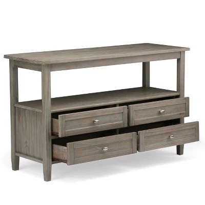 48" Norfolk Solid Wood Console Sofa Table - Wyndenhall 4 48" Norfolk Solid Wood Console Sofa Table - Wyndenhall - Image 2