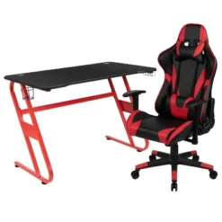 Flash Furniture Gaming Desk And Reclining Gaming Chair Set With Cup Holder And Headphone Hook -Furniture Specialty Store GUEST c324cdc4 7614 462a 846e c36a18c56f94