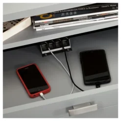 Reevo Nightstand With Drawers And Cord Catcher - South Shore -Furniture Specialty Store GUEST c36be355 b49d 4c8a adcf 1647f8522e92