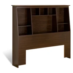 Full/Queen Tall Slant Back Bookcase Headboard - Prepac -Furniture Specialty Store GUEST c3e4e129 f6bd 4291 b7e7 5b2c2fdc4986