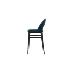 Omolara Counter Height Barstool Teal Velvet Blue - Alder Bay -Furniture Specialty Store GUEST c439f29a 59bf 4122 967c cd9b592912e6