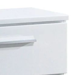 Contemporary Nightstand White - Benzara