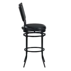 Rachel Swivel Barstool Black With Cushion - Crosley -Furniture Specialty Store GUEST c585c4e9 21b7 4ddd a530 c2b5ab68853a