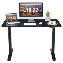 Costway 55''x28'' Electric Standing Desk Sit To Stand Workstation Dual Motor -Furniture Specialty Store GUEST c5fa3554 cee9 4fd4 8888 0ab357086ea8