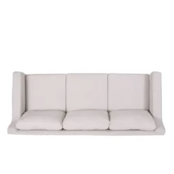 Arrastra Contemporary Fabric 3 Seater Sofa With Skirt - Christopher Knight Home -Furniture Specialty Store GUEST c707752f 6cfb 409b 82b2 6a0465fb667f
