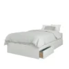 Malaga Storage Bed With Headboard White - Nexera -Furniture Specialty Store GUEST c7fd602e e842 4bf9 8d89 e4c5122cd79a