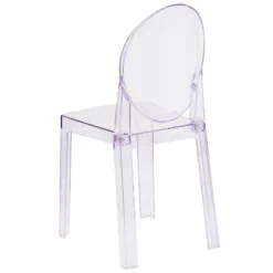 Flash Furniture Ghost Chair With Oval Back In Transparent Crystal -Furniture Specialty Store GUEST c85ec33f 9a9e 4e02 9707 6ea8e050c506
