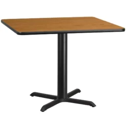 Emma And Oliver 42" Square Laminate Table Top With 33"x33" Table Height Base -Furniture Specialty Store GUEST c8ce1da6 b0c6 4683 84a9 f416bf5cf45b