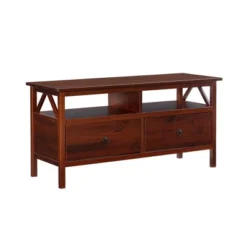 Titian Rustic TV Stand For TVs Up To 40" - Linon -Furniture Specialty Store GUEST c9576b63 739c 4515 bbb9 121c73811189