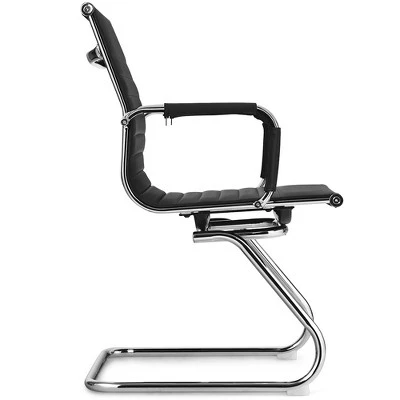 Costway Set Of 2 Office Waiting Room Chairs For Reception Conference Area 11 Costway Set Of 2 Office Waiting Room Chairs For Reception Conference Area - Image 9