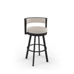 26" Browser Swivel Counter Height Barstool With Upholstered Seat - Amisco -Furniture Specialty Store GUEST ca3740e4 aca9 4a51 bb61 61b94945a5f3