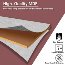 Costway Coffee Table Set Of 3 Modern Faux Metal Frame For Living Room Apartment -Furniture Specialty Store GUEST ca71f266 c74e 4915 b1d3 c46e4abb1161