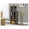 48" Bookcase With Accent Display Dark Taupe - EveryRoom 1 48" Bookcase With Accent Display Dark Taupe - EveryRoom -Furniture Specialty Store GUEST cae67a47 c33f 447b bcfd 5b9b7fa329a4
