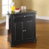 Wood Solid Black Granite Top Kitchen Island In Black - Pemberly Row -Furniture Specialty Store GUEST cbc4a060 3833 4935 aa07 02b119a18e7e