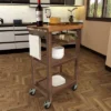 Belden Rolling Kitchen Cart - Steve Silver -Furniture Specialty Store GUEST cc0b6bda f1dc 4019 b82e c0138be51bdd