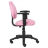 Microfiber Deluxe Posture Chair With Adjustable Arms - Boss Office Products -Furniture Specialty Store GUEST cc1e2cd1 8420 42fb 96a3 79eaf8a068fb