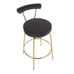 Set Of 2 Rhonda Glam Counter Height Barstools - LumiSource -Furniture Specialty Store GUEST cd58e27d 19df 4b78 ad56 634f0c10cb45