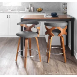 Set Of 2 Gardenia Upholstered Counter Height Barstools - Lumisource 26 Set Of 2 Gardenia Upholstered Counter Height Barstools - Lumisource -Furniture Specialty Store GUEST cd827602 1e4b 4537 8d17 ac4916e6cfd0