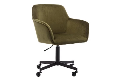 Inmod Wyatt Velvet Office Chair 6 Inmod Wyatt Velvet Office Chair - Image 4