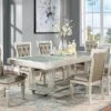 84" Jenra Expandable Dining Table Champagne - HOMES: Inside + Out -Furniture Specialty Store GUEST ce574ae6 4236 4145 8027 49fceee2d1ff
