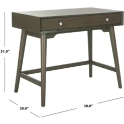 Isadora Midcentury Modern Desk - Safavieh -Furniture Specialty Store GUEST ced16314 6675 4736 85d5 68b9cd2387b8